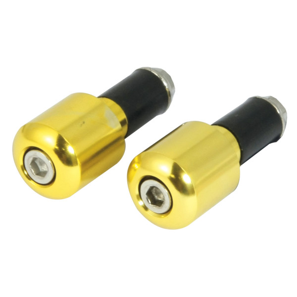 bike it Bike it gold 13mm slim bar end weights